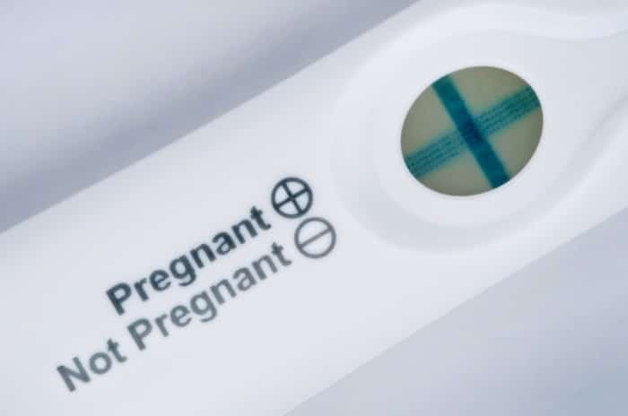 teste de gravidez positivo fotos