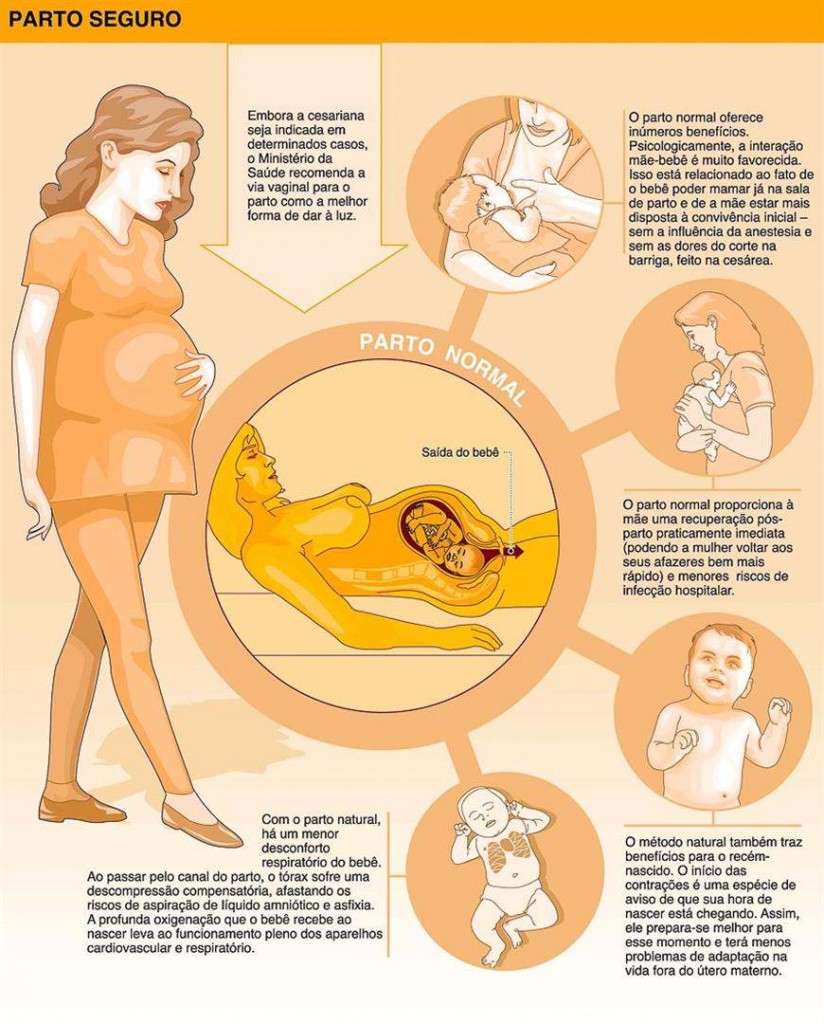 Confira algumas informações sobre o processo de parto normal passo a passo (foto: Divulgação)