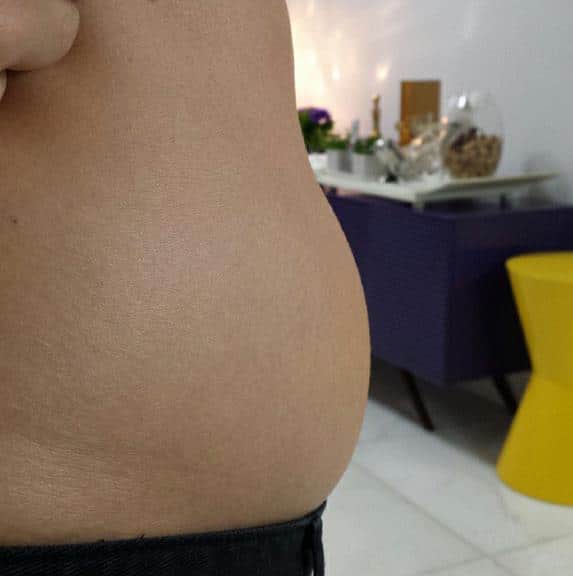 barriga da ana hickmann gravida