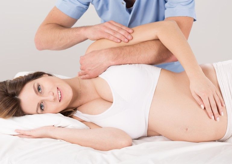 massagem gravidez