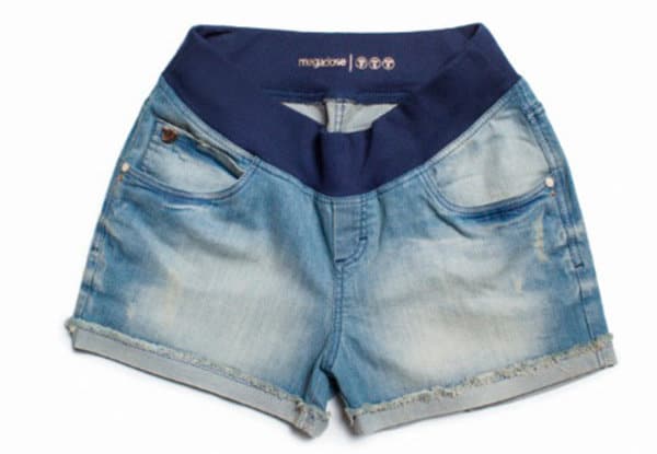 short jeans de gestante