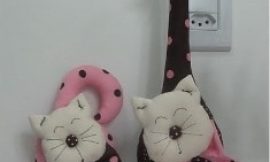 Gatinho para decorar o quartinho com molde