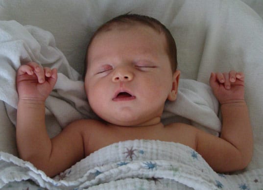 tabela de sono do bebê