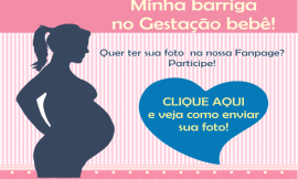 Minha Barriga no Gestação bebê