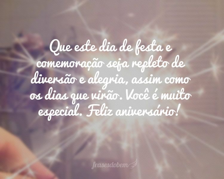 Frase aniversário de bebe