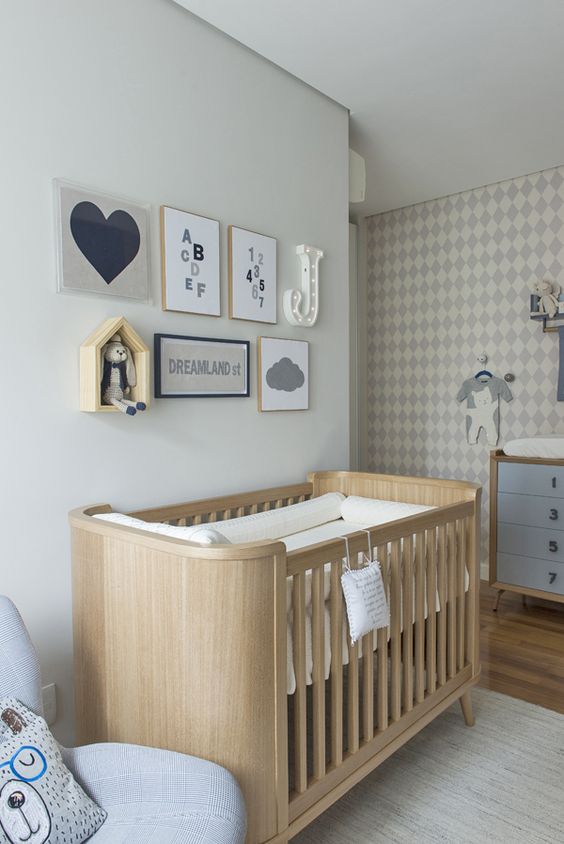  decoração de quarto de bebe marinheiro