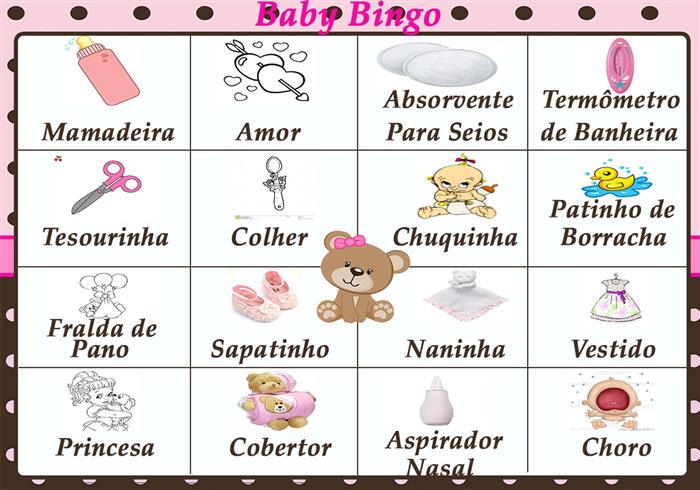 brincadeiras para cha de bebe para convidados