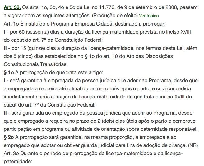 artigo 38