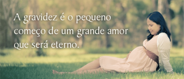 frases e foto gravidez