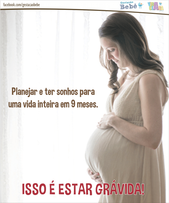 frase gravidez 9 meses