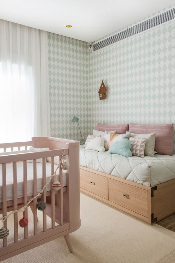 decoração de quarto bebe menina