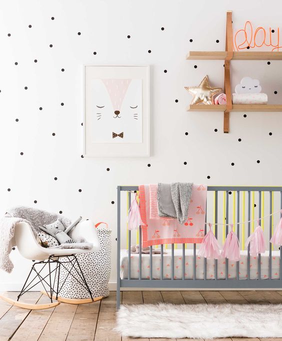  decoração de quarto de bebe menina