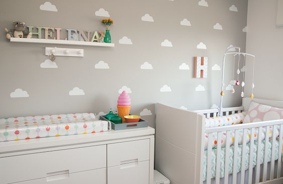 decoração para quarto de bebe simples e barato
