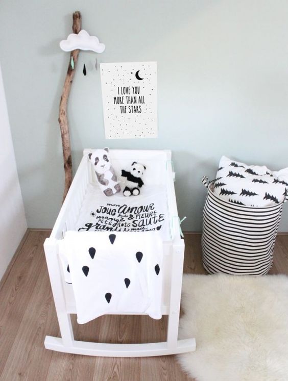 decoração quarto de bebe pequeno