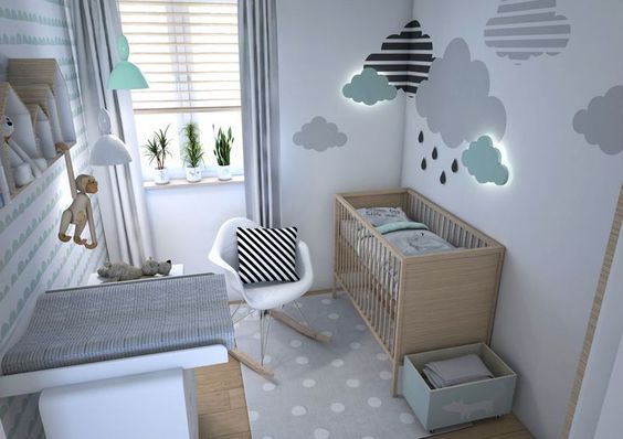 quarto de bebe decorado feminino