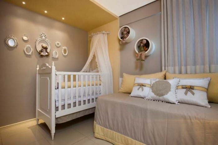 Decoraç u00e3o com nichos para quarto de beb u00ea # Decoracao Quarto De Bebe Junto Com Irma Decoraç u00e3o com nichos para quarto de beb u00ea # Decoracao Quarto De Bebe Junto Com Irma