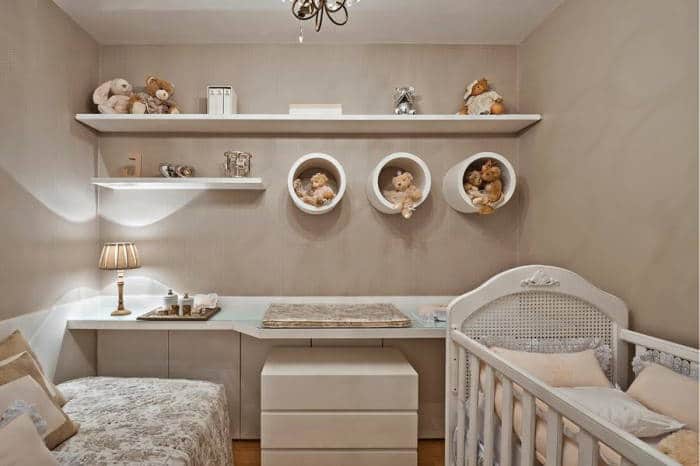 Read more about the article Decoração com nichos para quarto de bebê
