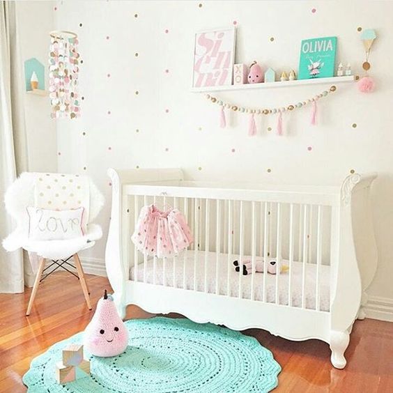 decoração artesanal para quarto de bebe