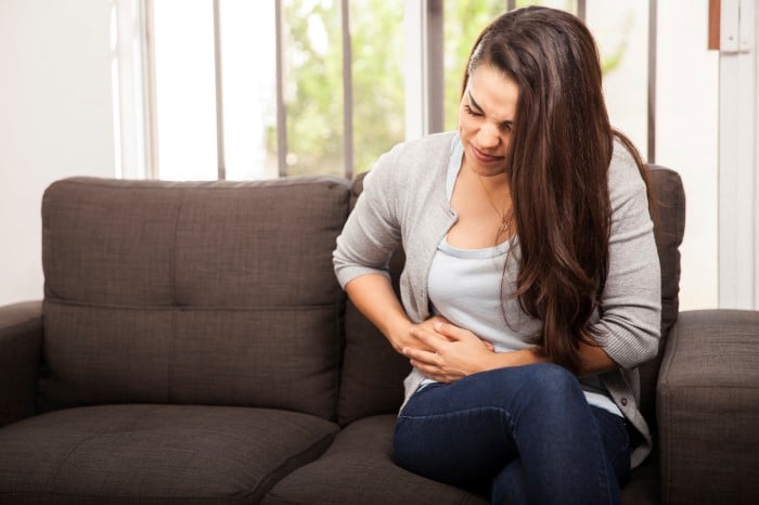 gravidez da diarreia e dor no estomago
