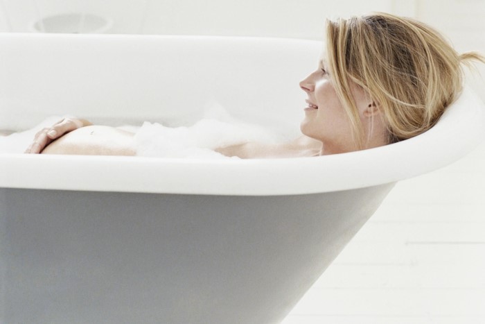 Pode tomar banho de banheira durante a gravidez?