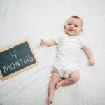 Bebê com 4 meses