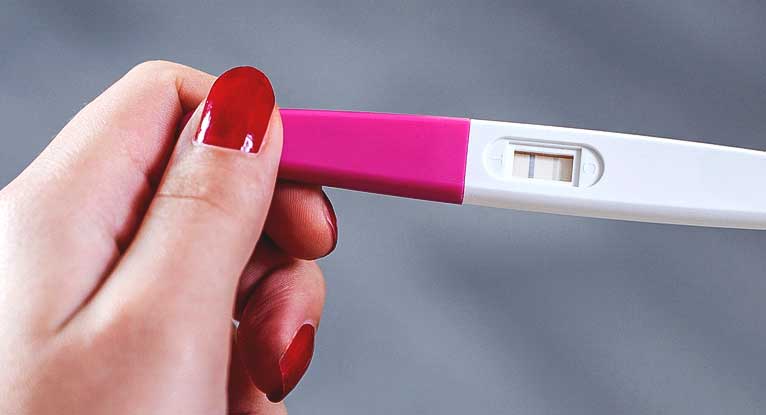 fotos de teste de gravidez caseiro positivo