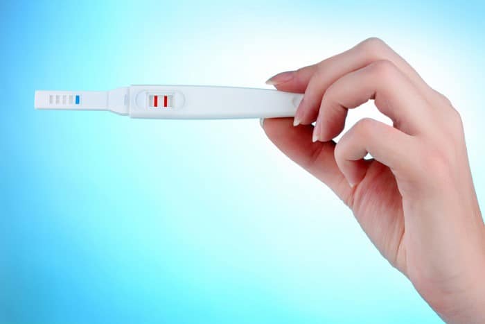 fotos reais de teste de gravidez positivo