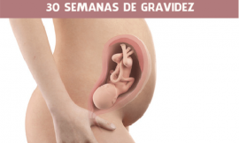 30 semanas de gravidez