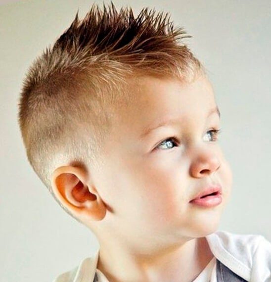 corte de cabelo de bebe menino