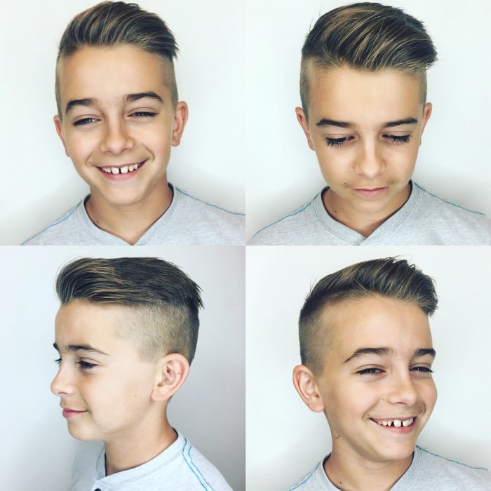 cabelo de criança masculino