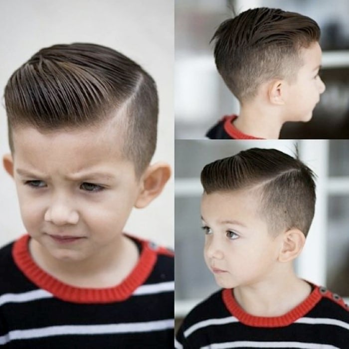 corte infantil para menino