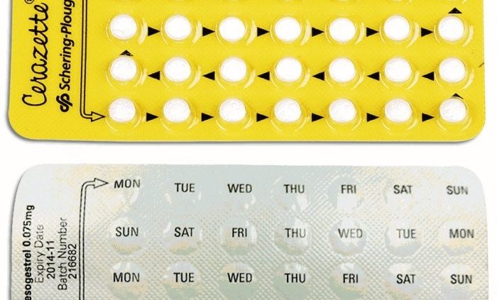 como tomar cerazette para não menstruar