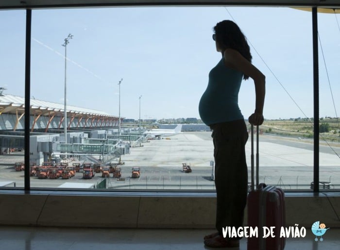 grávida pode viajar de avião nas primeiras semanas