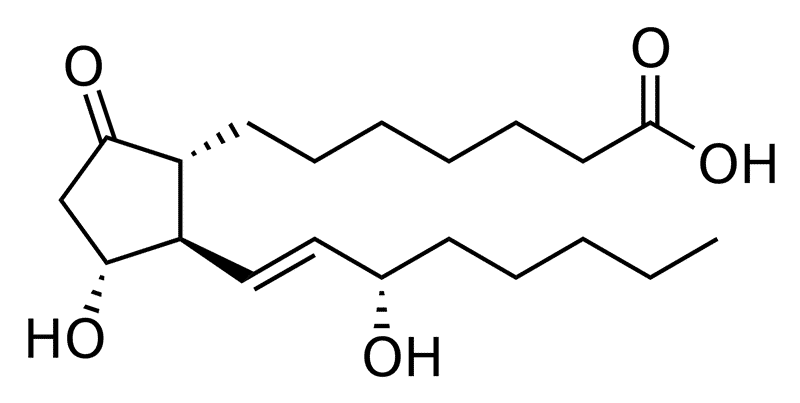 molecula de prostaglandina