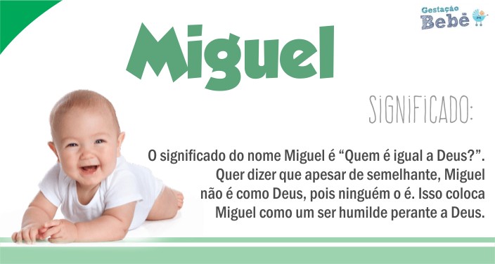 características do nome miguel