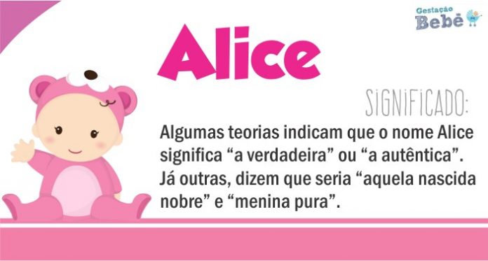 Significado do nome Alice: origem, personalidade, curiosidades