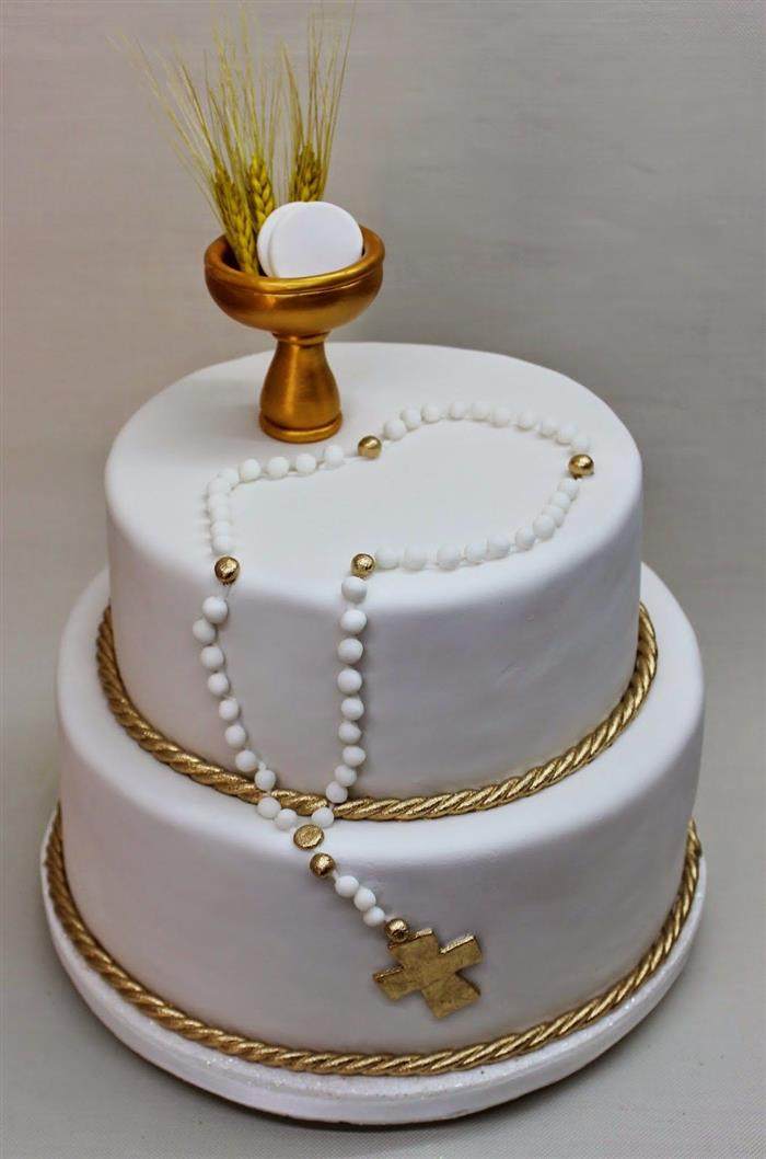 bolo de batizado