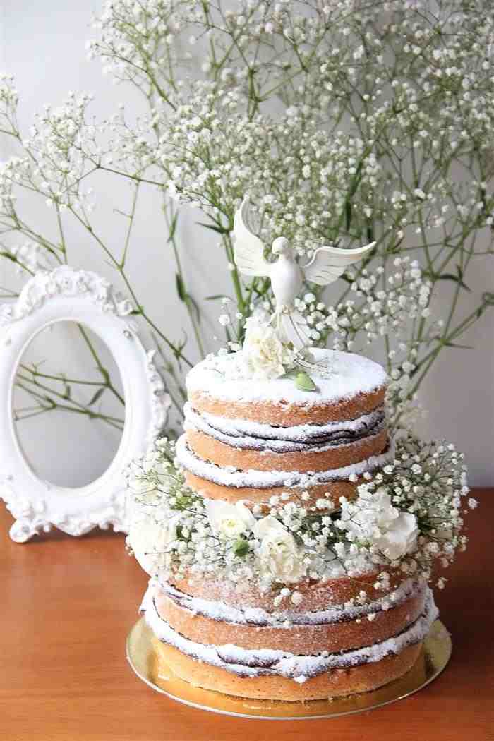 bolo de batizado chantininho