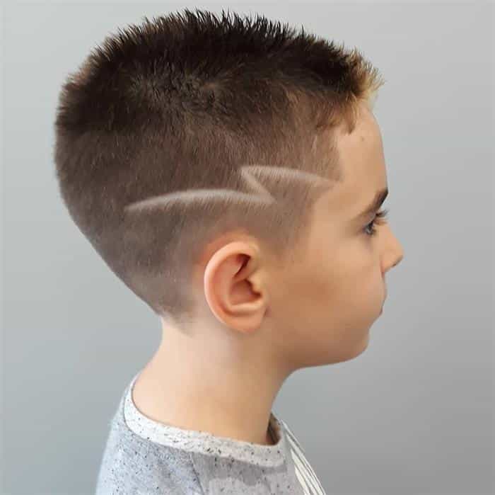 corte de cabelo masculino infantil desenho