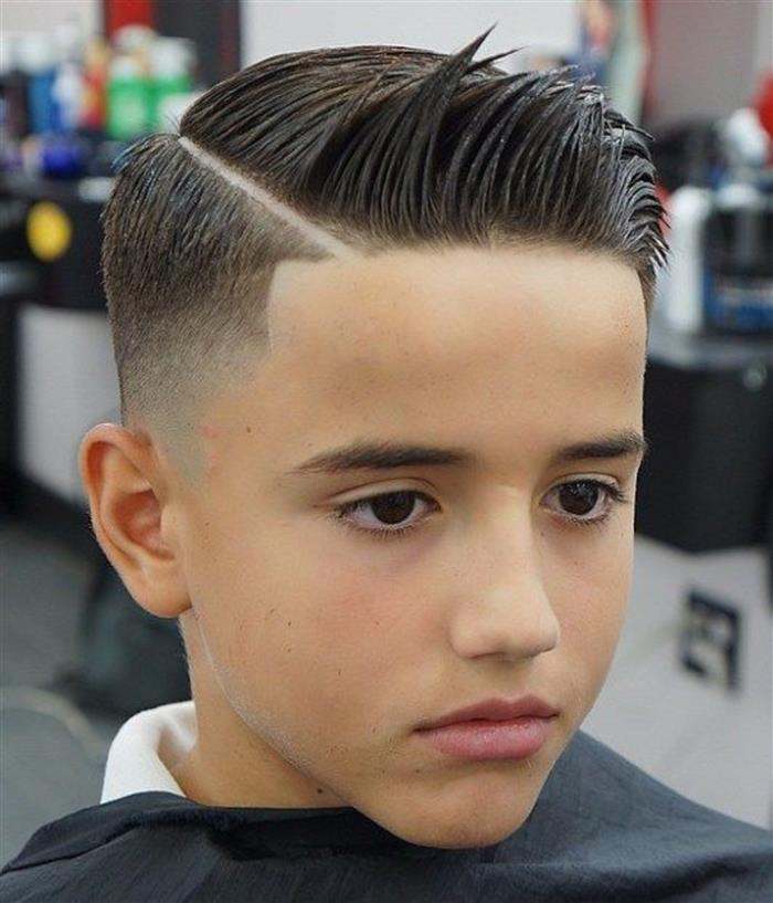 Corte De Cabelo Masculino Infantil Com Risco Lateral » Grupo Folha 12 -  Suzano TV