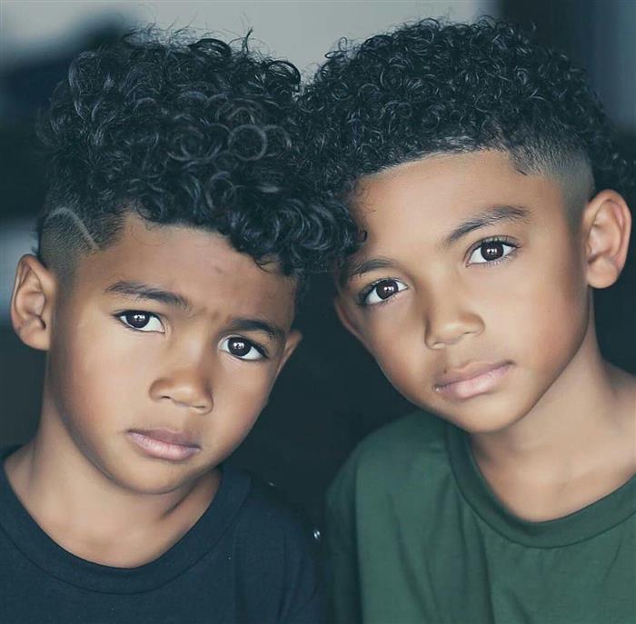 corte de cabelo masculino infantil afro