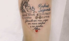 Tatuagem para Filhos: nomes, desenhos e frases