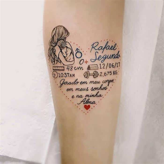 Read more about the article Tatuagem para Filhos: nomes, desenhos e frases