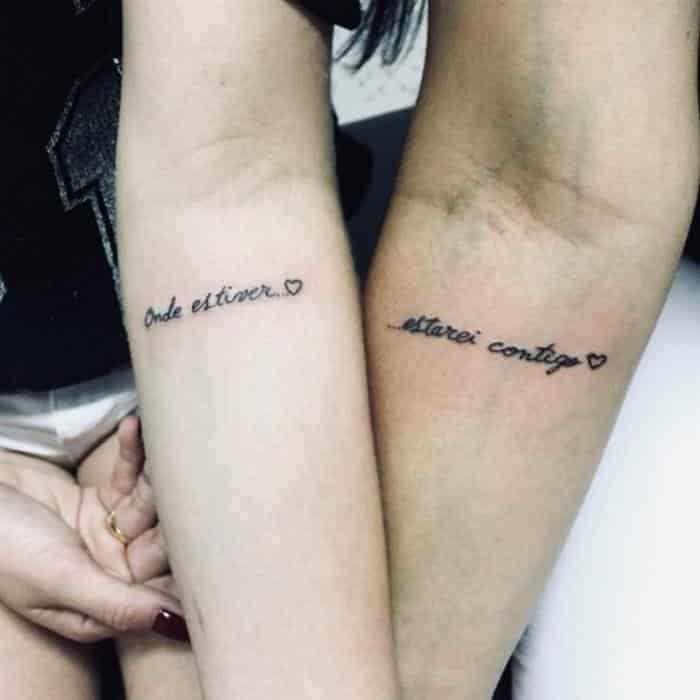 tatuagem mãe e filha iguais