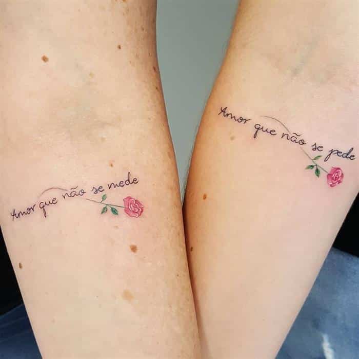 tatuagem mãe e filha