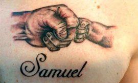 Tatuagem com Nome de Filho: fotos e ideias incríveis