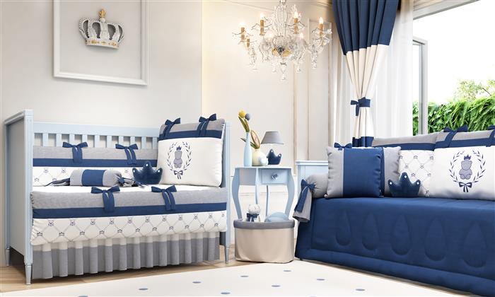 quarto de bebe azul marinheiro