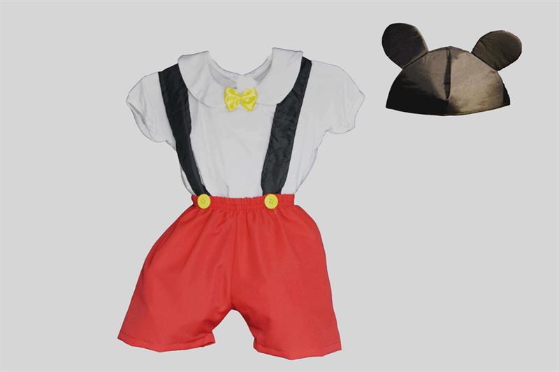 fantasia infantil mickey 