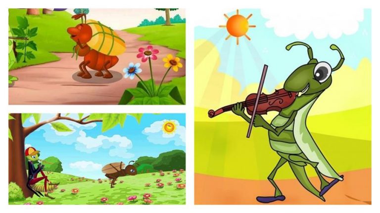 A Cigarra e a Formiga: fábula infantil