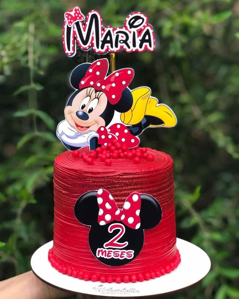 tema minnie vermelha